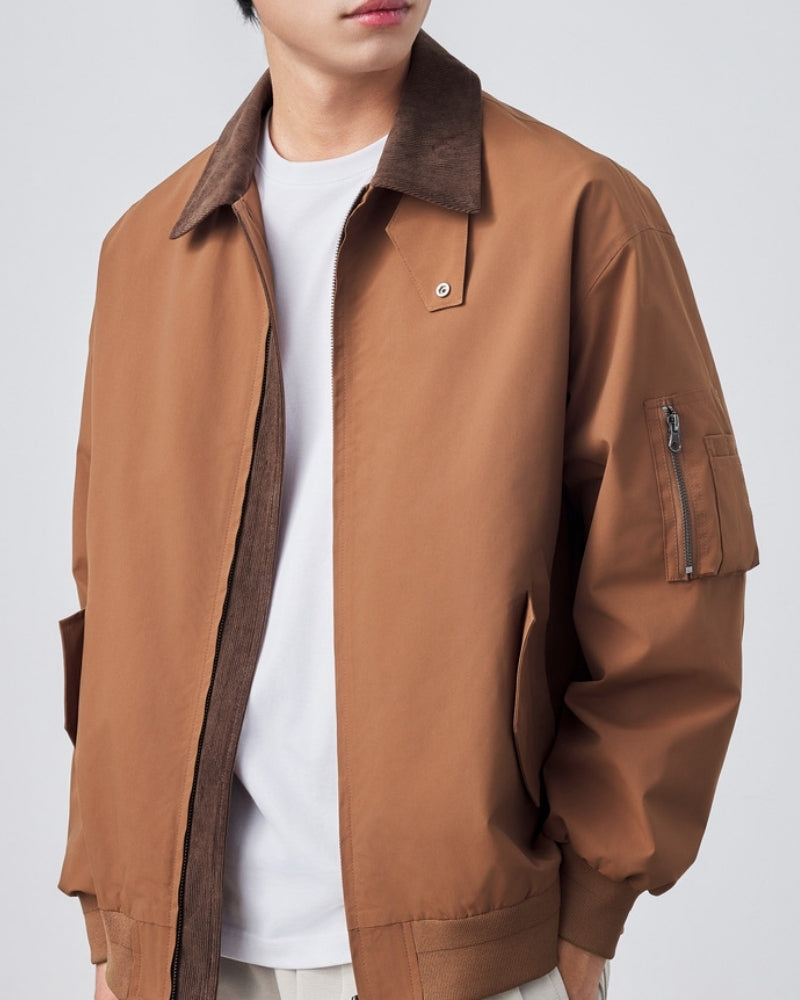 Klassisch Harrington Jacke - Veldorm