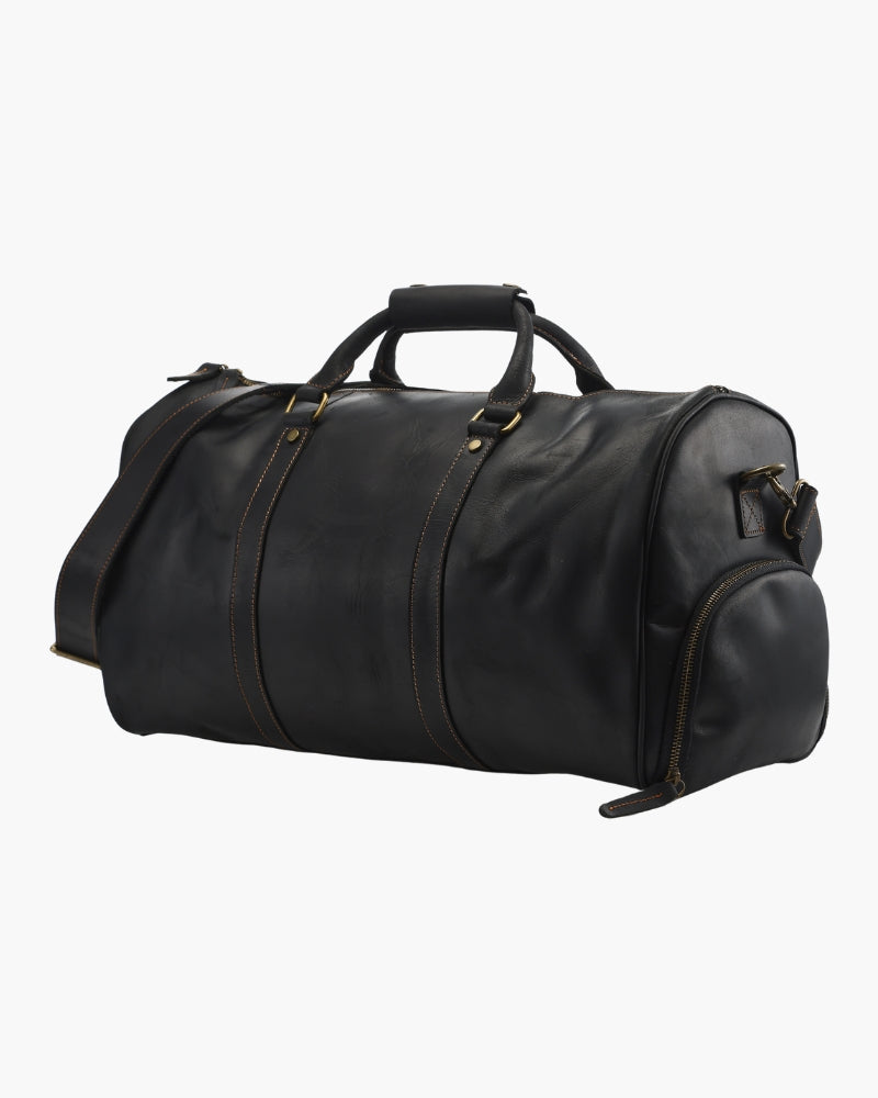 Montague Leder Duffle - Veldorm