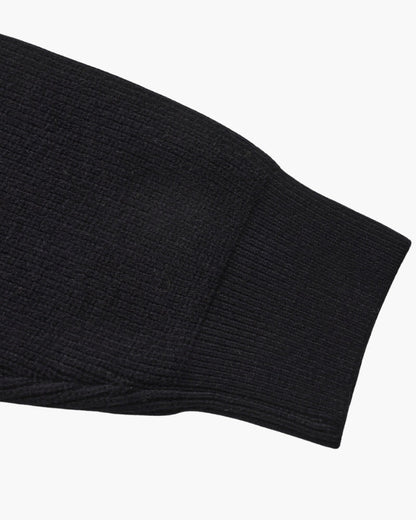 Refined Halb-Reissverschluss Strick Pullover - Veldorm