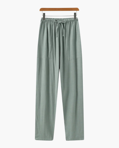 Marrakech - Leinen Pantalon (Schmal Passform) - Veldorm