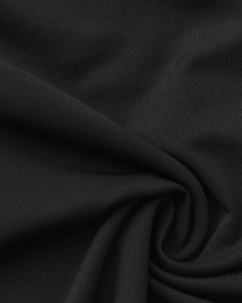 One-Shoulder Bodycon Lang Kleid - Veldorm