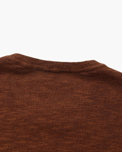 Leinen Baumwolle Essential Rundhals - Veldorm