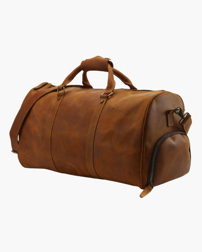 Montague Leder Duffle - Veldorm
