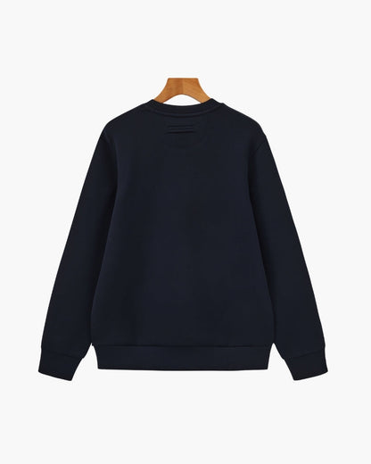 Klassisch Modal Blend Rundhals Sweatshirt - Veldorm