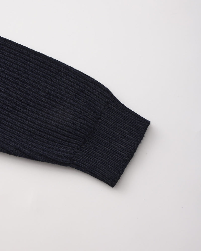 Rib Strick Rundhals - Veldorm