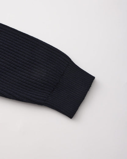 Rib Strick Rundhals - Veldorm