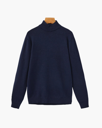 Essential Gerippt Mock Neck Pullover - Veldorm