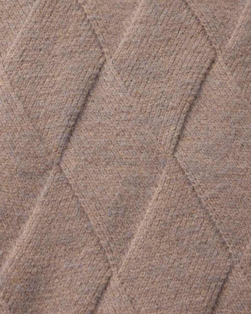 Heritage Diamond Strick Reissverschluss Cardigan - Veldorm