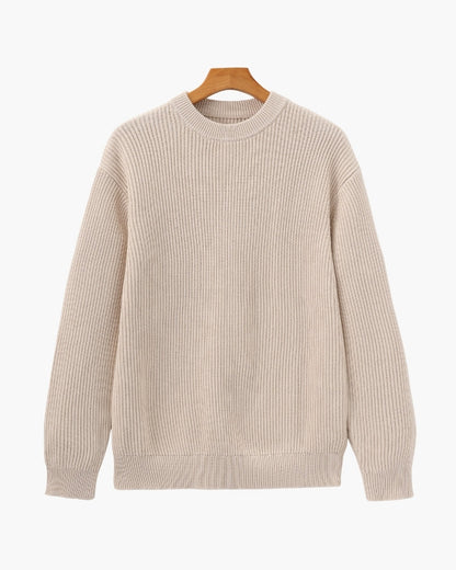 Rib Strick Rundhals - Veldorm