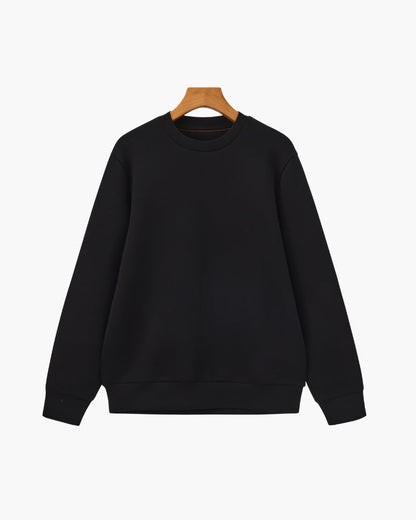 Klassisch Modal Blend Rundhals Sweatshirt - Veldorm
