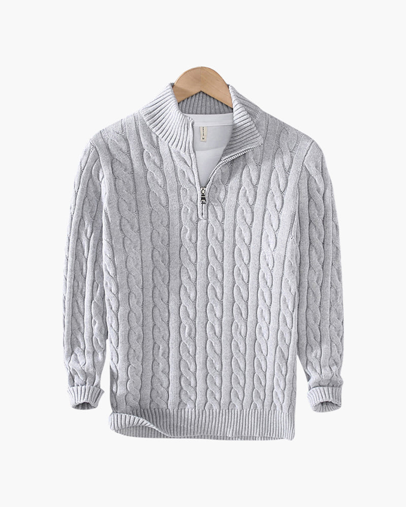 Verbier Halb Reissverschluss Pullover - Veldorm