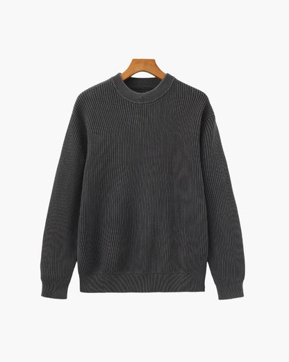 Rib Strick Rundhals - Veldorm