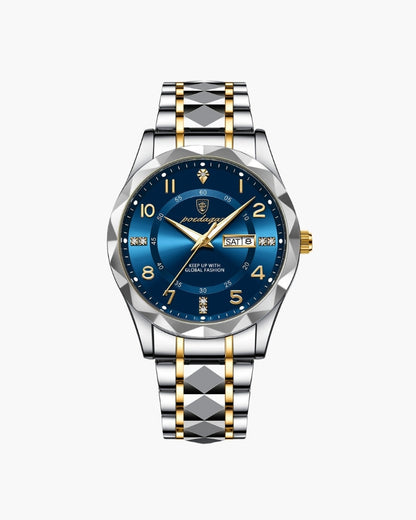 Klassisch Zwei-Ton Stahl Uhr - Veldorm