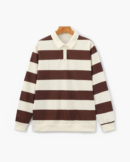 Vintage Streifen Rugby Polo - Veldorm