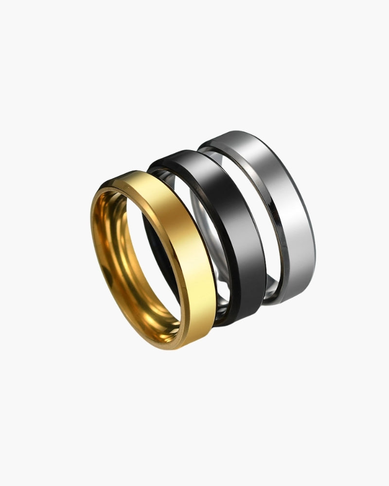 Trinity Stahl Ring - Veldorm