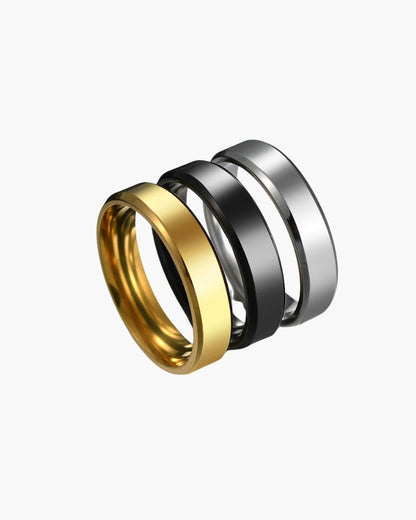 Trinity Stahl Ring - Veldorm