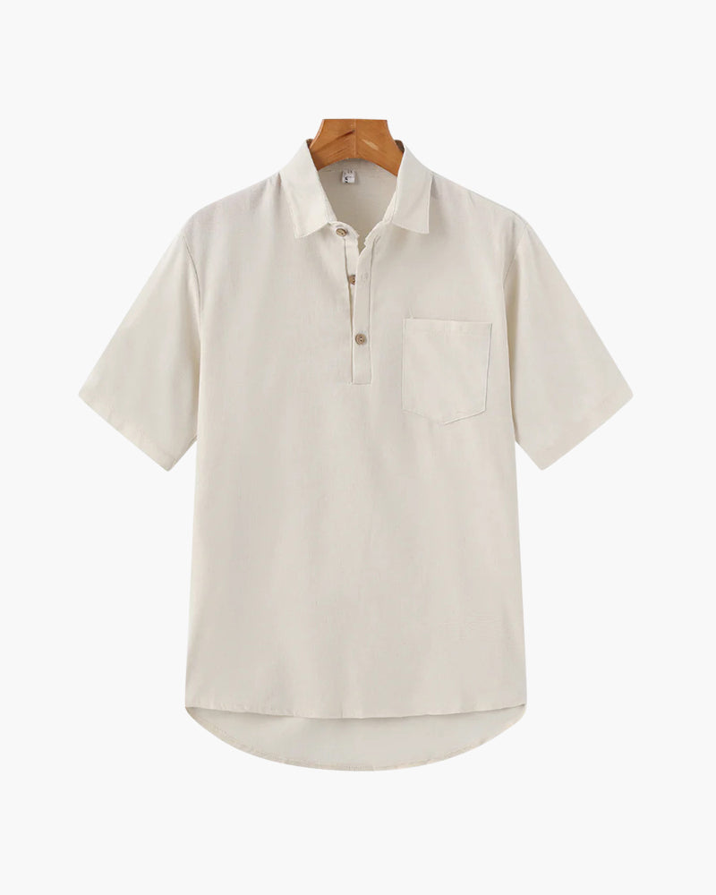 Casablanca - Leinen Polo - Veldorm