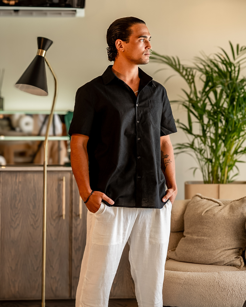 Cape Town - Leinen Hemd (Shortsleeve) - Veldorm