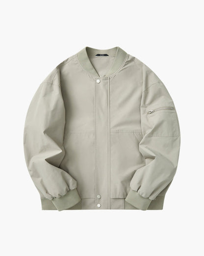 Minimalist Bomber Jacke - Veldorm