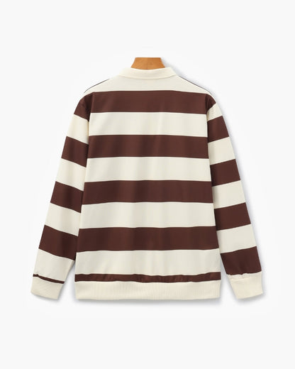 Vintage Streifen Rugby Polo - Veldorm