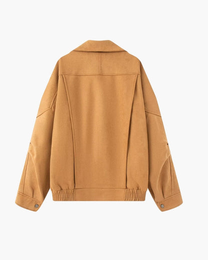 Vintage Wildleder Drape Jacke - Veldorm
