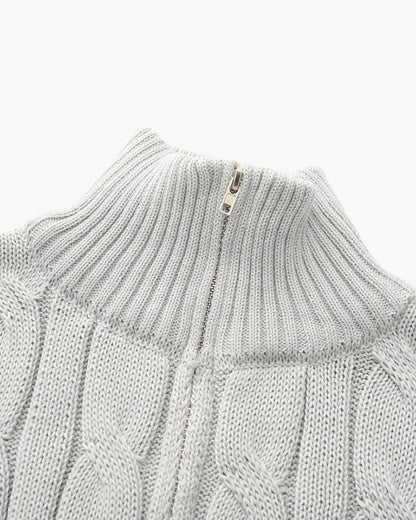 Verbier Halb Reissverschluss Pullover - Veldorm