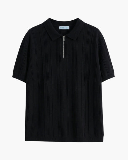 Signature Reissverschluss-Up Polo - Veldorm