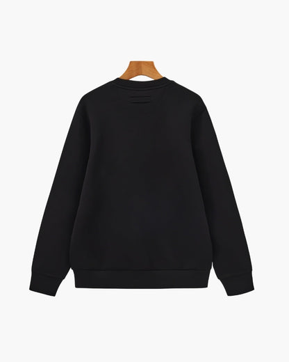 Klassisch Modal Blend Rundhals Sweatshirt - Veldorm