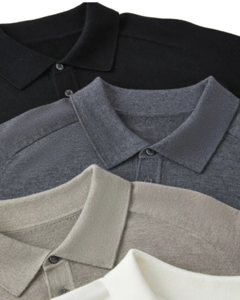 100% Premium Wolle Polo - Veldorm