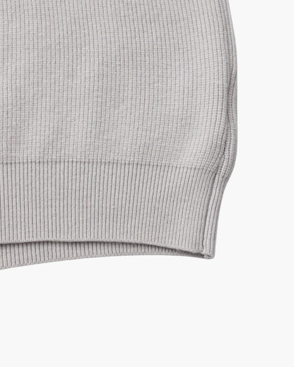 Refined Halb-Reissverschluss Strick Pullover - Veldorm