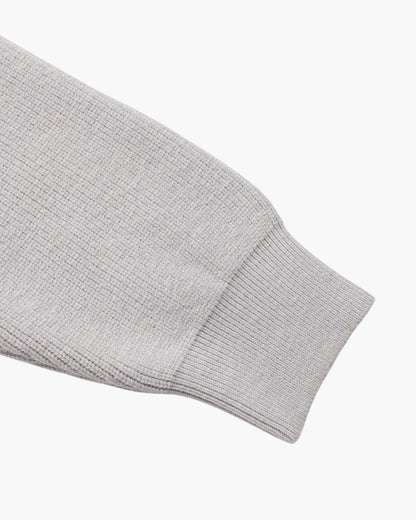 Refined Halb-Reissverschluss Strick Pullover - Veldorm