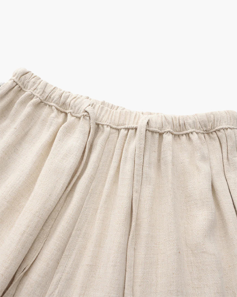 Marrakech - Leinen Pantalon (Schmal Passform) - Veldorm