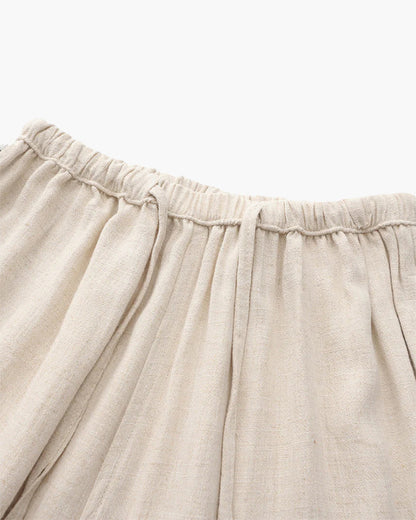 Marrakech - Leinen Pantalon (Schmal Passform) - Veldorm