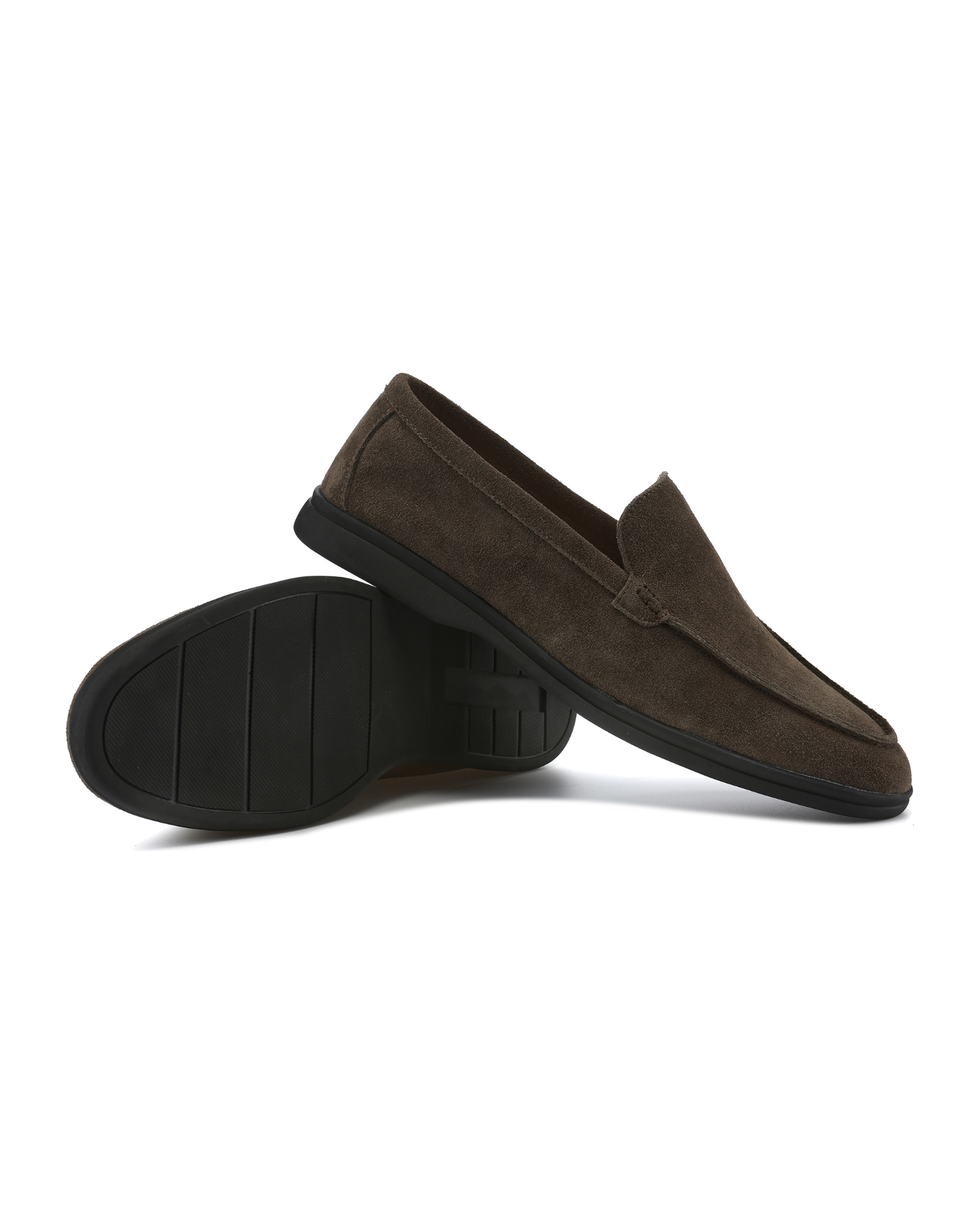 Premium Wildleder Loafer - Black Soles - Veldorm