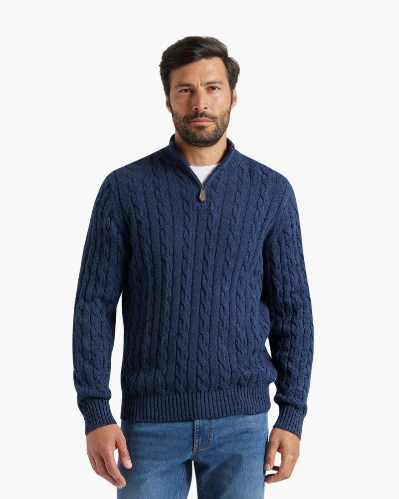 Verbier Halb Reissverschluss Pullover - Veldorm