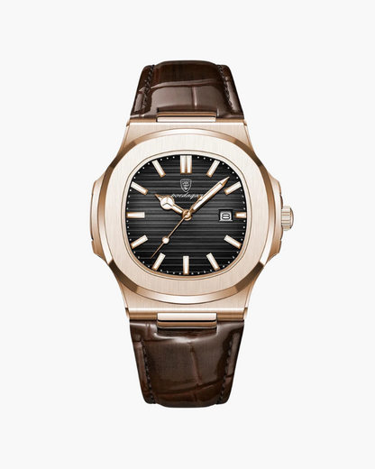 Lisbon Leder Uhr - Veldorm