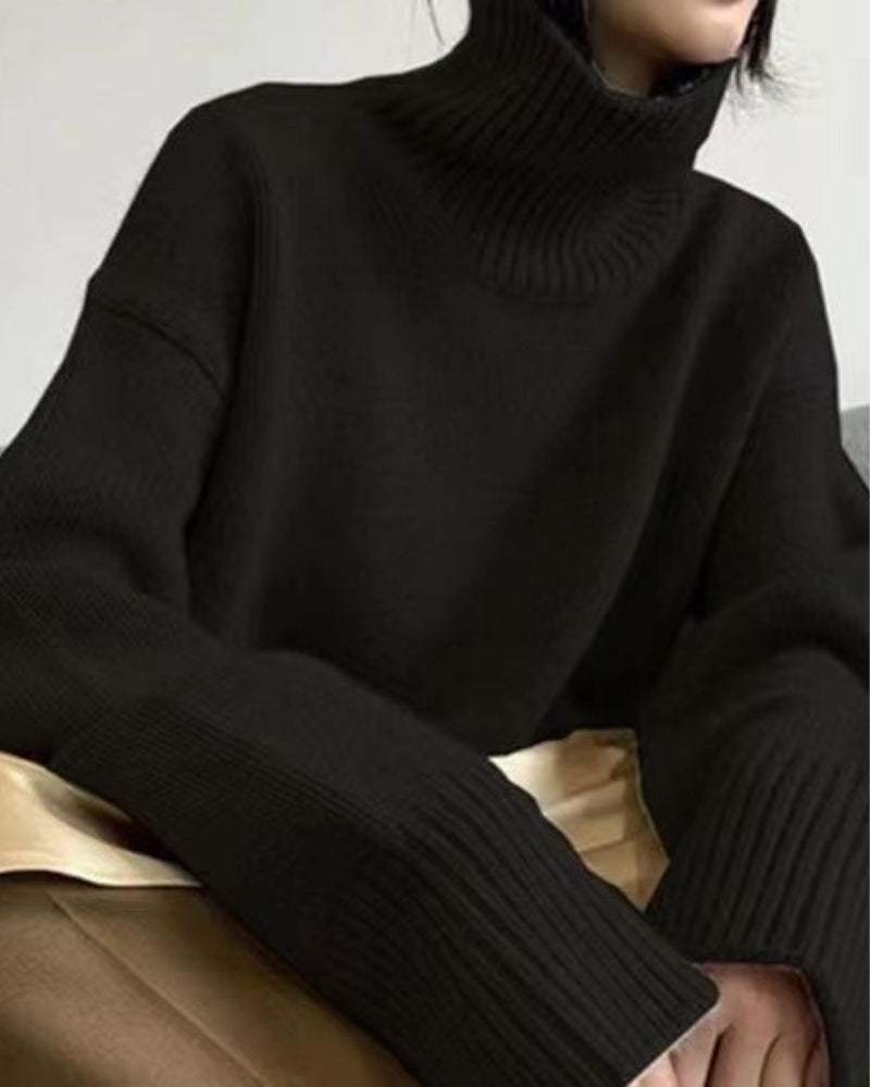 Heritage Strick Turtleneck - Veldorm