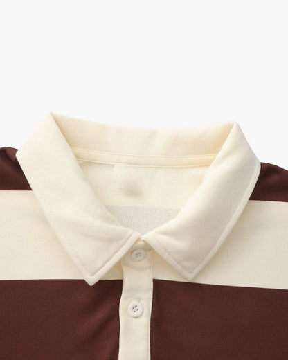 Vintage Streifen Rugby Polo - Veldorm