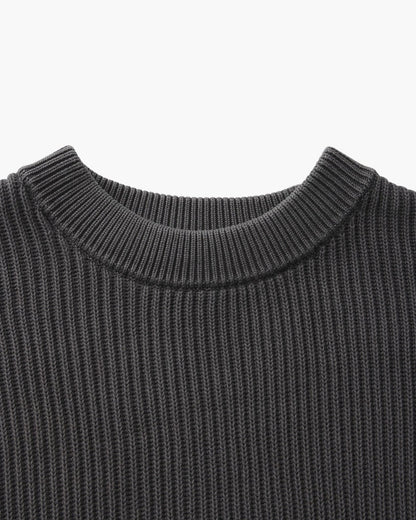 Rib Strick Rundhals - Veldorm
