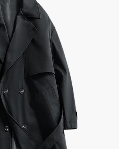 Klassisch Double-Breasted Trench Mantel - Veldorm