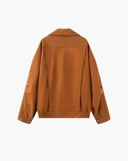 Vintage Wildleder Drape Jacke - Veldorm