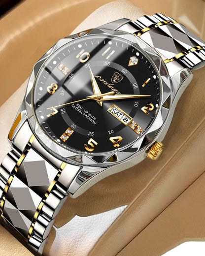 Klassisch Zwei-Ton Stahl Uhr - Veldorm