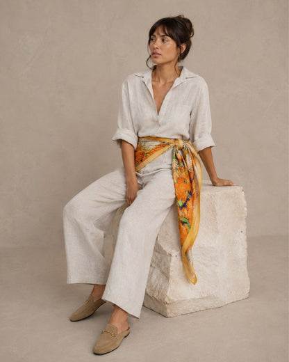 Veldorm Impressionist Garden Scarf - Veldorm