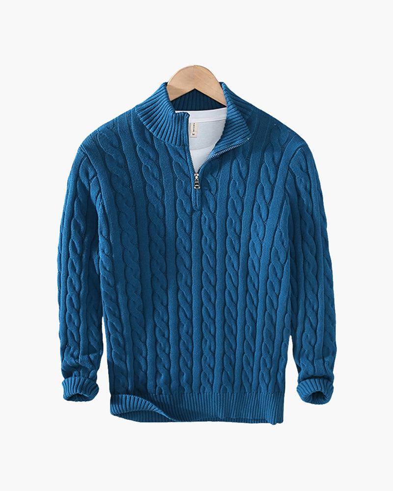 Verbier Halb Reissverschluss Pullover - Veldorm