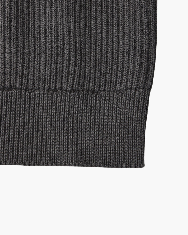 Rib Strick Rundhals - Veldorm