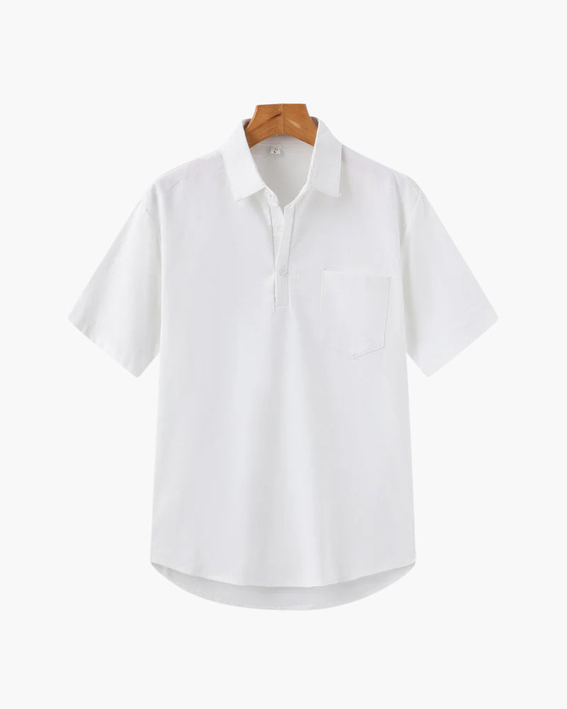 Casablanca - Leinen Polo - Veldorm