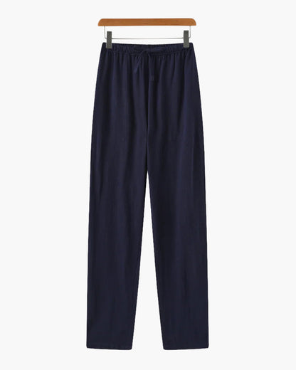 Marrakech - Leinen Pantalon (Schmal Passform) - Veldorm