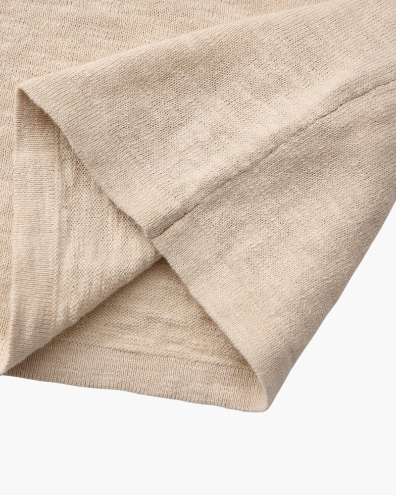 Leinen Baumwolle Essential Rundhals - Veldorm