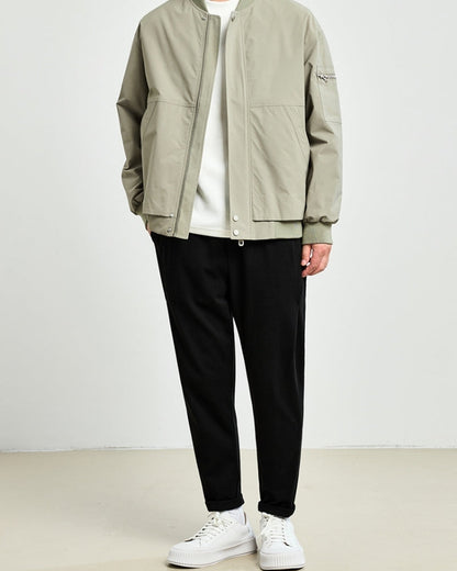 Minimalist Bomber Jacke - Veldorm