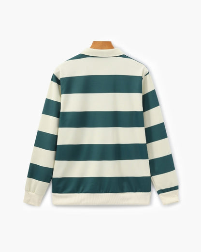 Vintage Streifen Rugby Polo - Veldorm